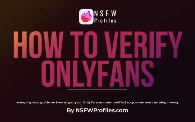 How to Verify your OnlyFans Profile